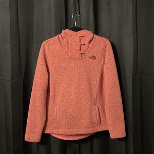 The North Face Crescent Hooded Fleece Medium Faded Rose Heather